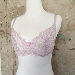 90's Victoria's Secret 3622 Chantilly Lace Underwire Bra